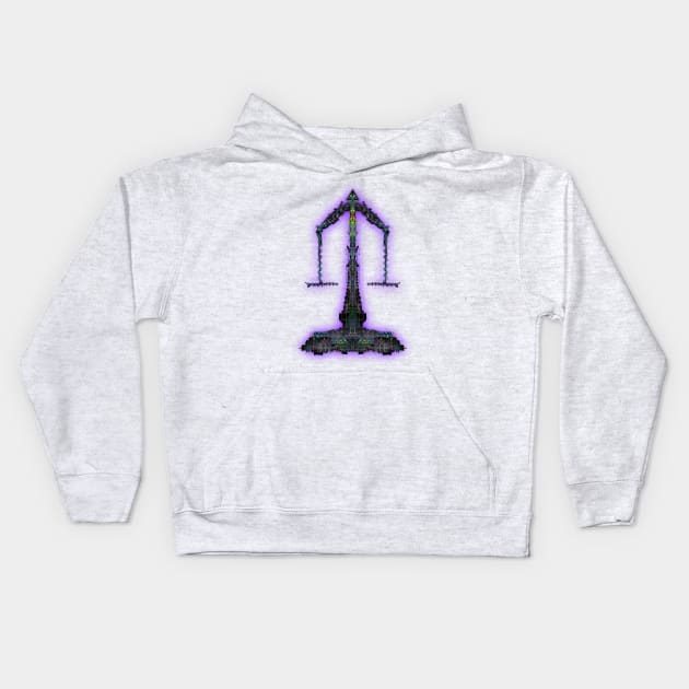 Libra 3c Lavender Kids Hoodie by Boogie 72